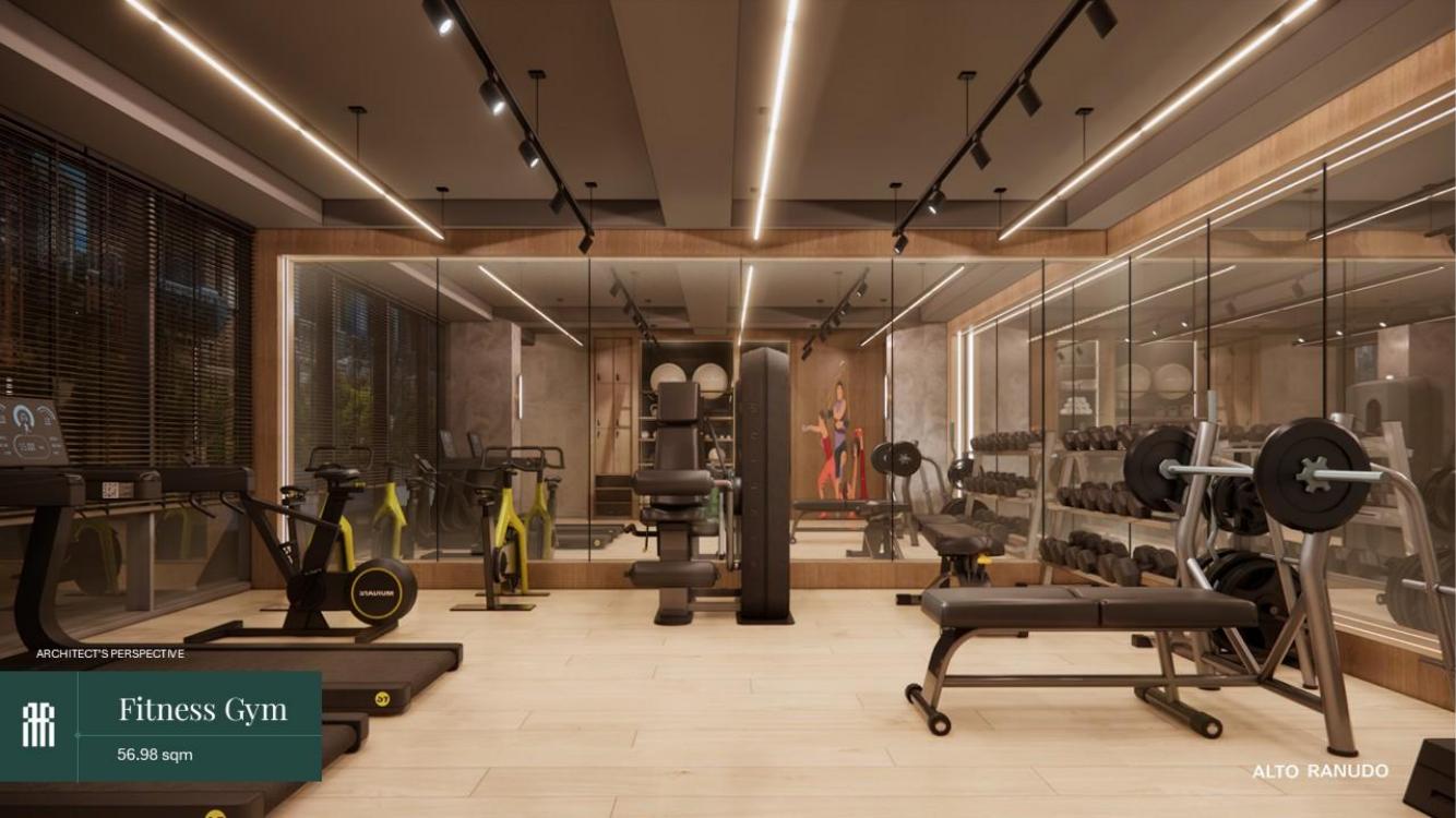 Fitness Gym architectural perspective