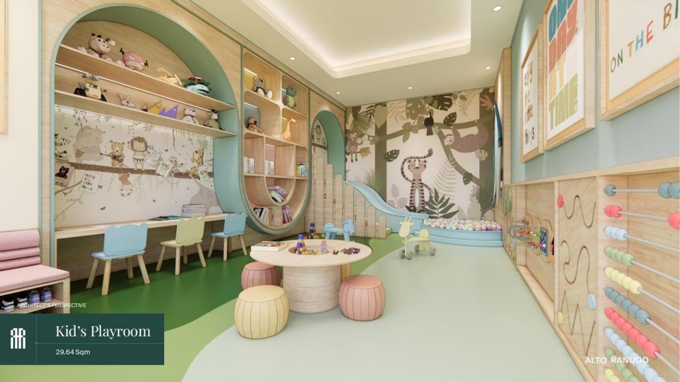 Children’s Playroom architectural perspective
