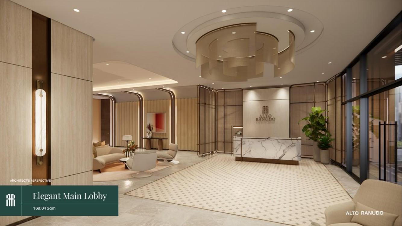 Elegant Alto Ranudo main lobby architectural perspective